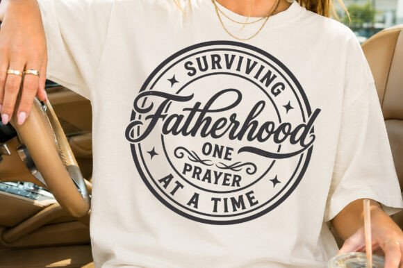 Christian Dad Prayer SVG: Perfect for T-Shirt Designs and Graphics