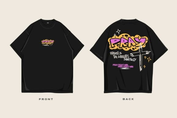Christian Quotes with Graffiti Style Tee: A Bold Graphic for T-Shirt Designs
