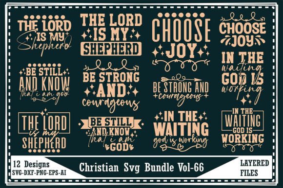 Christian Svg Bundle Vol-66: A Versatile Embroidery Asset
