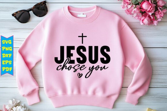 Jesus Chose You SVG Design: A Versatile Embroidery Gem