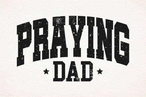 Praying Dad SVG: A Must-Have for Christian T-Shirt Designs