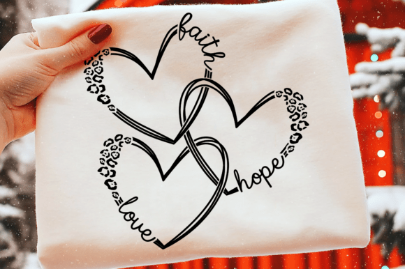 Review: Faith Hope Love Svg for T-Shirt Designs & Graphics