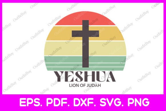 Yeshua Lion of Judah SVG: A Versatile T-Shirt Design